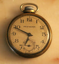 New Haven Brass Pocket Watch