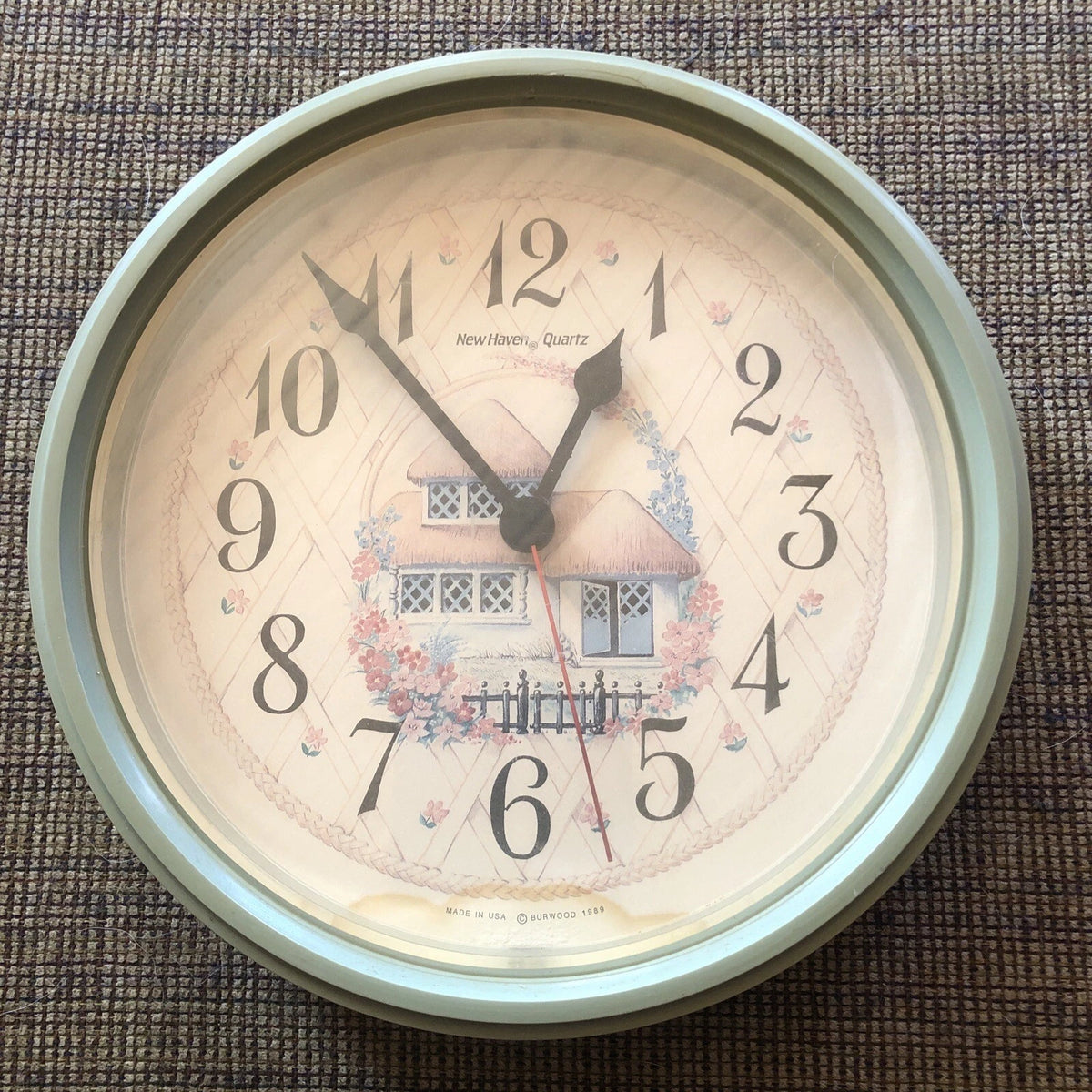 Country Themed Burwood New Haven Wall Clock