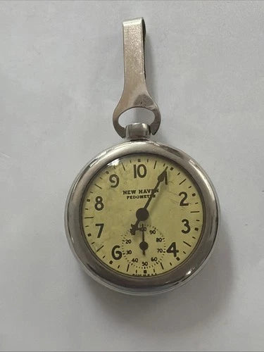 New Haven Clock Company Pedometer