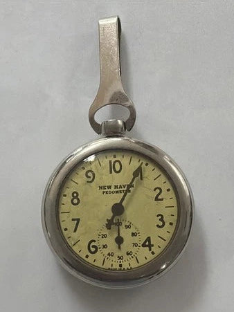 New Haven Clock Company Pedometer