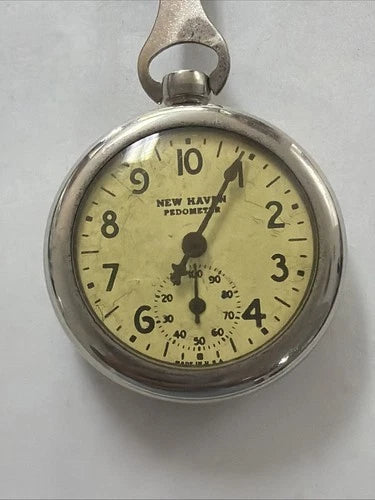 New Haven Clock Company Pedometer